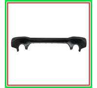 Moldeo Central Negro Brillante-Parachoques Post-Tapón Gancho-Agujeros Pdc + S...