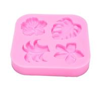 Moldeo de Hojas de Flores Moldeo para Hornear Multifuncional Antiadherente Flexible para Manualidades de Chocolate y Dulces Herramienta para Hornear Reutilizable de Silicona de