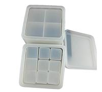 Moldes apilables de silicona para joyero, caja de almacenamiento de lápiz labial, molde de resina epoxi para hacer botellas de pigmentos