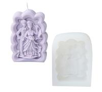 Moldes artesanales de silicona con memoria de boda, elegantes moldes de boda, marco de fotos único, decoración de pasteles perfumados