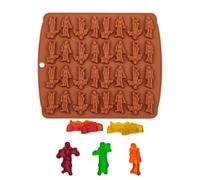Moldes calavera para hornear DIY Fácil Desmoldeo Reutilizable Antiadherente
