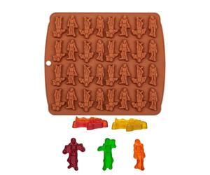 Moldes calavera para hornear DIY Fácil Desmoldeo Reutilizable Antiadherente