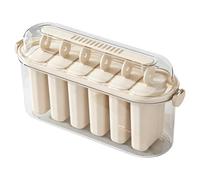 Moldes Caseros de s, 6 Cavidades de Gran Capacidad y Fácil Desmoldeo, Molde Para Hacer Palitos De, Para Verano Hogares Residencia Universitaria Apartamento Mermelada Gelatina Pudín De Frutas Y Yogur
