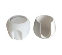 Moldes cilíndricos de silicona de resina epoxi, moldes de silicona para portavelas, calentador de aceites esenciales, decoración del hogar, elaboración de velas