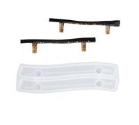 Moldes con mango de resina - Moldes de silicona de fundición epoxi DIY para manijas de puertas, cajones, bandejas y muebles | Herramienta de decoración artesanal de estilo ágata para proyectos de