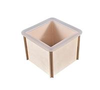 Moldes cuadrados de silicona de resina marina, modelo de animales marinos, moldes epoxi, relleno de criaturas marinas, cubo de resina fácil de usar