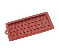 Moldes cuadrados de silicona - Molde cuadrado para hacer chocolate, moldes cuadrados no adhesivos para chocolate - Molde de galletas lavable en lavavajillas para hacer alimentos de chocolate para