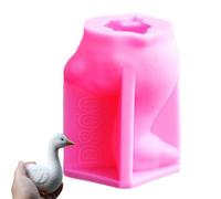Moldes de animales, bonitos moldes de silicona 3D para hormigón, cemento, yeso, arcilla, resina epoxi, 14 x 9 cm