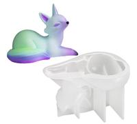 Moldes De Animales Silicona - Premium Lightweight, Molde Vela Tod, 3D Para Velas Con, Forma Suministros Creativos Antiadherentes Bricolaje | Multipurpose Outdoor Indoor Utility Compact