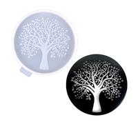 Moldes de bandeja para manteles individuales, bandeja de silicona, resina epoxi, molde para fundición, decoración del hogar, mantel individual