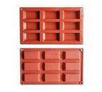 Moldes De Barra De Chocolate De Silicona - Modes De Dulces De Bricolaje De Silicona - Molds De Chocolate Antiadherentes Y Fáciles De Liberar - Herramientas Para Horcear Pasteles Para Niños, Niñas, P