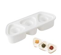 Moldes de bolas de arroz para,Kit para sushi triángulos | Forma de bola de arroz | para cocineros caseros Bloggers culinarios Picnic Escuela Oficina Camping Campamento de Verano Organizadores