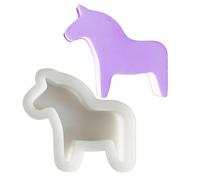 Moldes de caballo de arcilla - Molde de moldeo de hormigón, candelabro animal | Molde de caballo de yeso de cemento de hormigón, moldes de silicona para figuras y artesanías de caballos, artesanía cr