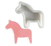 Moldes de caballo de arcilla - Molde de moldeo de hormigón, candelabro animal | Molde de caballo de yeso de cemento de hormigón, moldes de silicona para figuras y artesanías de caballos, artesanía cr