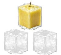 Moldes de calabaza para cultivar, molde transparente triangular y cúbico, molde de cultivo de sandía, para pepino, tomate, fresa, calabaza, jardín, crecimiento de plantas