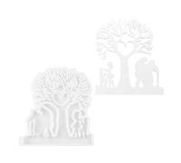 Moldes de candelabro de resina epoxi, molde de silicona para candelabros - Molde de resina para candelabros Diseño Envejecimiento juntos,Molde de resina epoxi de silicona para de