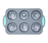 Moldes de chocolate de Navidad, no se pegan y con fácil desmolde, forma flexible de cubitos de hielo, para el bar en casa y la cocina, así como para whisky, cócteles, bebidas y café