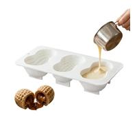 Moldes de chocolate, fáciles de liberar y resistentes al calor | Moldes de caramelo de chocolate, para hornear pasteles, gelatinas, postres, pasteles, cocinas de restaurante, pasteles y cafeterías