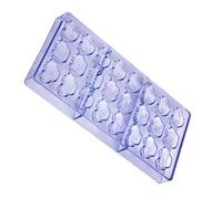 Moldes de chocolate flexibles en forma de coche con 24 cavidades en miniatura ideales para celebraciones y eventos, actividades de padres e hijos