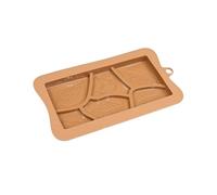 Moldes de chocolate para caramelos | Silicona antiadherente, moldes de barra de chocolate profundo para trufa, cocina, vacaciones, manualidades, brownie