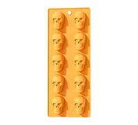 Moldes de chocolate para Halloween: forma de postre espeluznante, juego de moldes de silicona de terror | Moldes decorativos para dulces de Halloween, golosinas para fiestas espeluznantes, molde po es