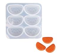 Moldes de Chocolate Silicona - Moldes de silicona para caramelos de oso de goma,Mini bandejas de cubitos de hielo antiadherentes resistentes a desgarros con forma de cítricos de oso de botella de cola