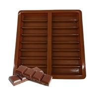 Moldes de chocolate - Utensilios de silicona para la fabricación de barras de energía en et y, forma profunda para hacer barras de caramelo | Para fin de semana en casa fiesta boda Navidad cumpleaños