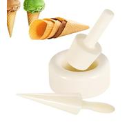 Moldes de cono cream iced, Crispy Cone Roller Shaper, Kitchen Baking Tool, Comfortable Grip Design, Food-Grade Material for Homemade Postesserts, Tea Breaks, Parties, and Home Bakings