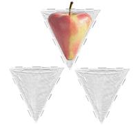 Moldes de cultivo de calabazas, 3 piezas transparentes de forma de frutas, juego de moldes para formar plantas de jardín creativas y formas únicas, molde de crecimiento reutilizable para un uso