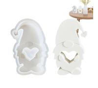 Moldes de de silicona - Molde de arte de resina enana, moldes de silicona hechos a mano para aromaterapia, velas para hacer velas, moldes para velas de, de soja, jabón, ges