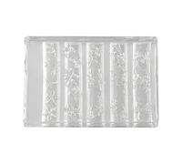 Moldes de decoración de uñas, herramientas de manicura reutilizables, plantillas de modelado de flores 3D, para dormitorio, hogar, salón, viajes, citas, mujeres y niñas, principiantes