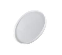 Moldes de epoxi: herramientas de resina de silicona, moldes redondos para mesa | Kit de elaboración de resina premium con acabado no estable, molde de silicona para tabla de embutidos que hacen