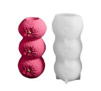 Moldes de frutas | Torre de Frutas Forma de Vela | Limón Naranja Uva Fresa Moldes para Derretir Cubitera para Manualidades y Decoración de Magdalenas