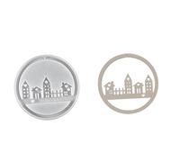 Moldes de fundición a mano para hornear, molde de adorno, colgantes artesanales de silicona, moldes de fondant delicados 3D, proyectos, moldes de decoración, moldes para velas