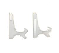 Moldes de fundición de silicona, soporte de almacenamiento de mesa, caballetes, molde de placa de resina epoxi, marco de fotos, soporte de exhibición