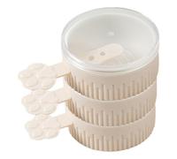 Moldes de helado con palos, moldes de palomitas con palos,Moldes de hielo de 3 capas con palos - Fabricante de postres de fácil liberación, soportes apilables reutilizables para