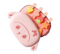 Moldes De Hielo De Silicona | Moldes Reutilizables | Accesorios Para Postres Helados, Herramientas De Pastelería Para Bebidas, Yogur Y Jaleas Afrutadas