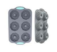 Moldes De Hielo De Silicona,Suministros Para Manualidades Reutilizables y Flexibles - Molde de Silicona en Forma de Corona para Cócteles,Para Congelador Chocolate Pasteles Postres Repostería