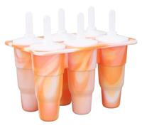 moldes de hielo, Molde del estallido del hielo del silicón con la categoría alimenticia plegable de la cubierta y de los palillos de la prueba del goteo