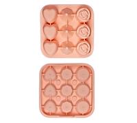Moldes De Hielo Para Cócteles | 9 Cavidades Ligero Y Antiadherente | Molde de corazones de hielo para bebidas,Whisky, cócteles, refrescos, zumos, limonada, cocina, picnic y camping