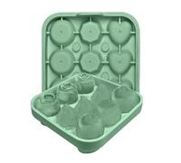 Moldes De Hielo Para Cócteles,Antiaderente Multiusos 9 Cavidades,Molde de corazones de hielo para bebidas | Para Vida Diaria Piscina Picnic Camping Bebidas Zumos Yogur Limonada Bebidas Whisky Cócteles
