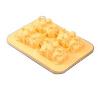 Moldes de hielo para cócteles, bandeja de silicona de animales 3D, 6.69 x 4.92 pulgadas, máquina de de 4 rejillas, diseño antiadherente reutilizable, formas novedosas divertidas, para whisky