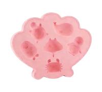 Moldes de Hielo para Cócteles | Molde de silicona con formas de criaturas marinas,Molde de Hielo Reutilizable | para bar en casa, barbacoas, de verano, reuniones familiares,