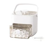 Moldes de hielo para congelador con Contenedor Portátil de 48 Cubitos con
