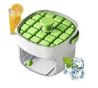 Moldes de hielo para congelador con recipiente de almacenamiento de 50 compartimentos