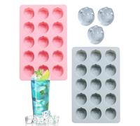 Moldes de Hielo para Congelador,Set de 2 Piezas para Cocina,Cubitera Reutilizable - para, Bodas, Restaurantes, Picnic, Camping, Eventos en Casa y Reuniones Familiares