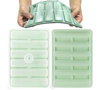 Moldes De Hielo Para Whisky - Silicona de Largo,Molde de Hielo con Embudo - para Bebidas de Fiesta Cocina Preparación de Cócteles Fiesta Bar en Casa Camping Bodas Cata de Whiskey Mujeres Hombres