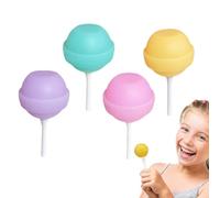 Moldes de hielo pequeños, moldes de caseros,Moldes de silicona para dulces duros | Moldes de hielo para máquina de hielo, 4/8 piezas, moldes de pudín reutilizables para helados y bocadillos f