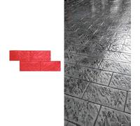 Moldes de hormigón con Forma de Piedra Natural, adecuados para Detalles de Carreteras de Bricolaje, moldes con patrón de Pizarra, Acabados de Textura de hormigón y moldes de Cemento (SLE 5).