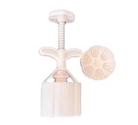 Moldes de lotos y lotos para tartas, diseños de prensa manual para festivales de otoño, herramienta de cocina ABS fácil de usar, 50 g, 75 g, sellos para pasteles